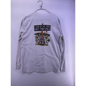 Patagonia Land Of The Free Not For Sale LS Shirt Sz XL